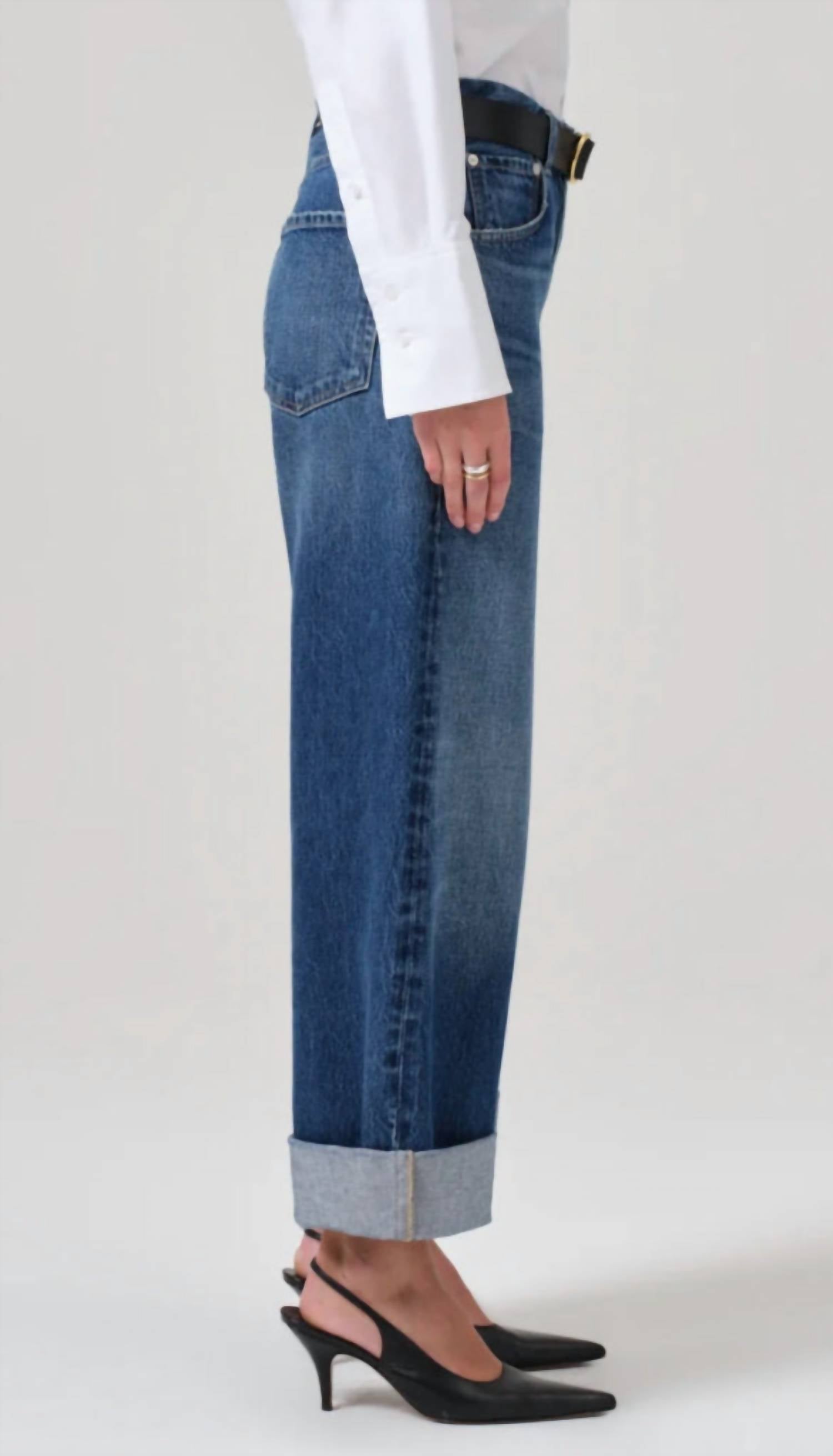 Citizens Of Humanity - Ayla Baggy Cuffed Crop Jeans
