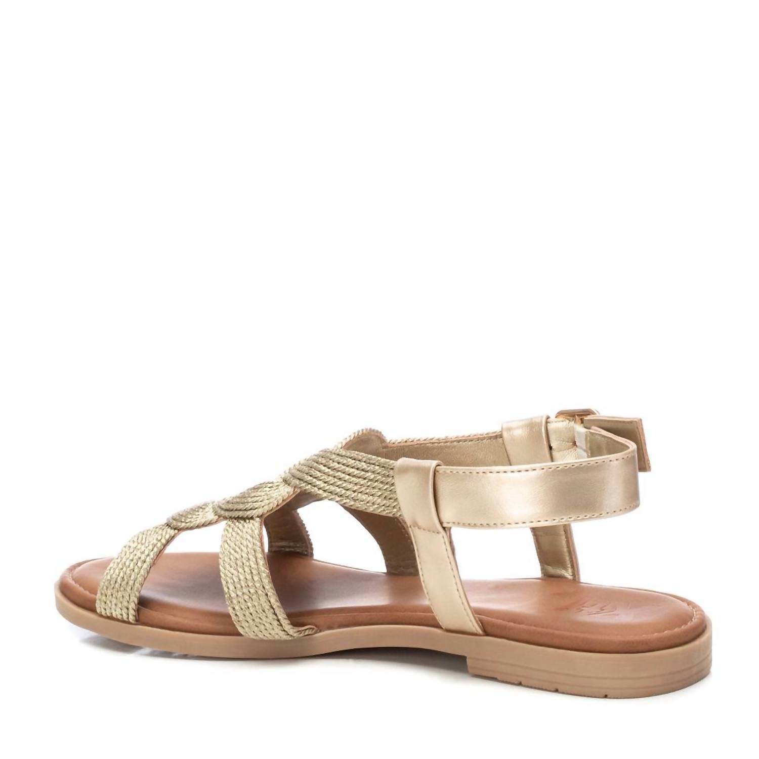 Xti - WOMEN'S BRAIDED FLAT SANDALS