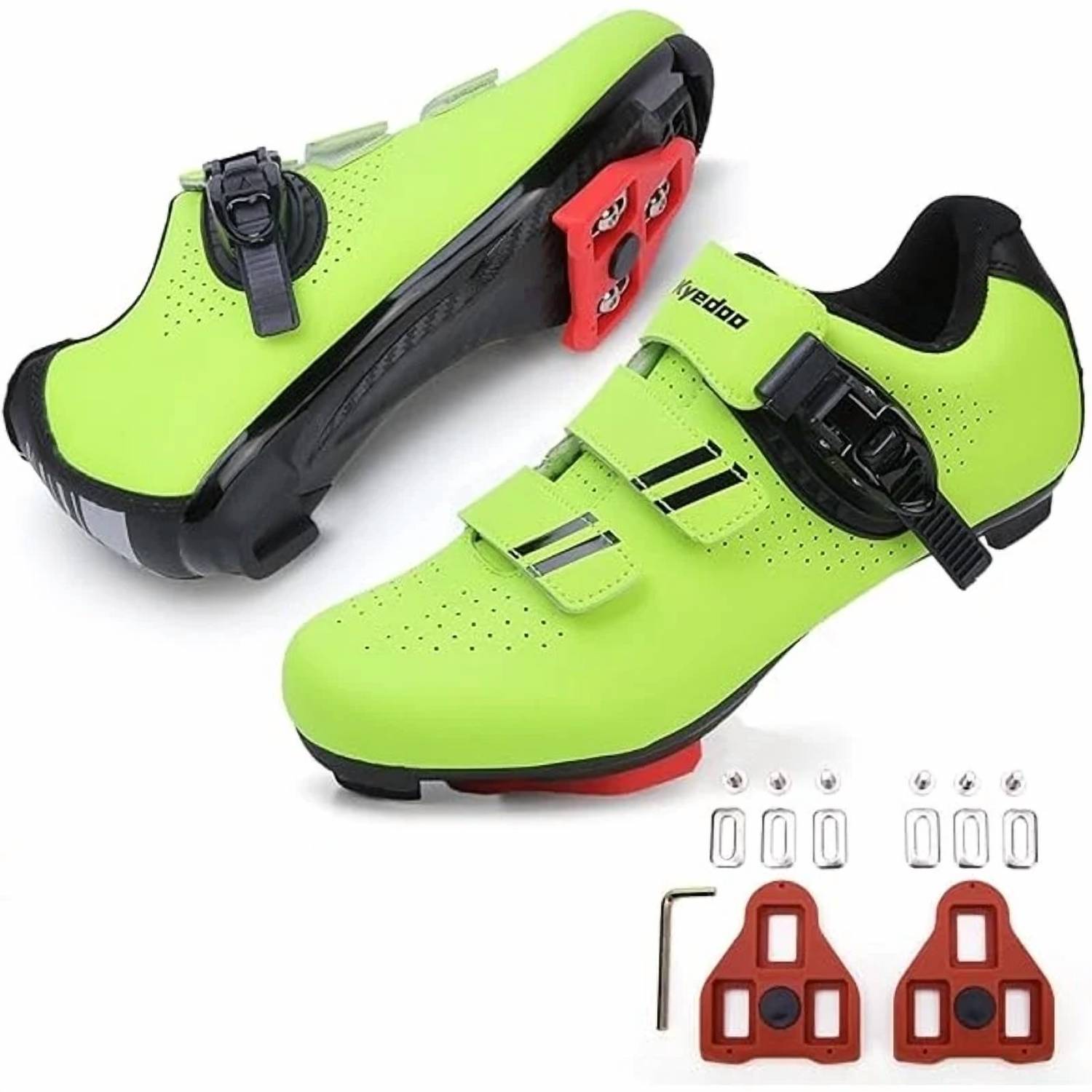 Kyedoo - Men's Delta Cleats Compatible Hook Loop Cycling Shoes
