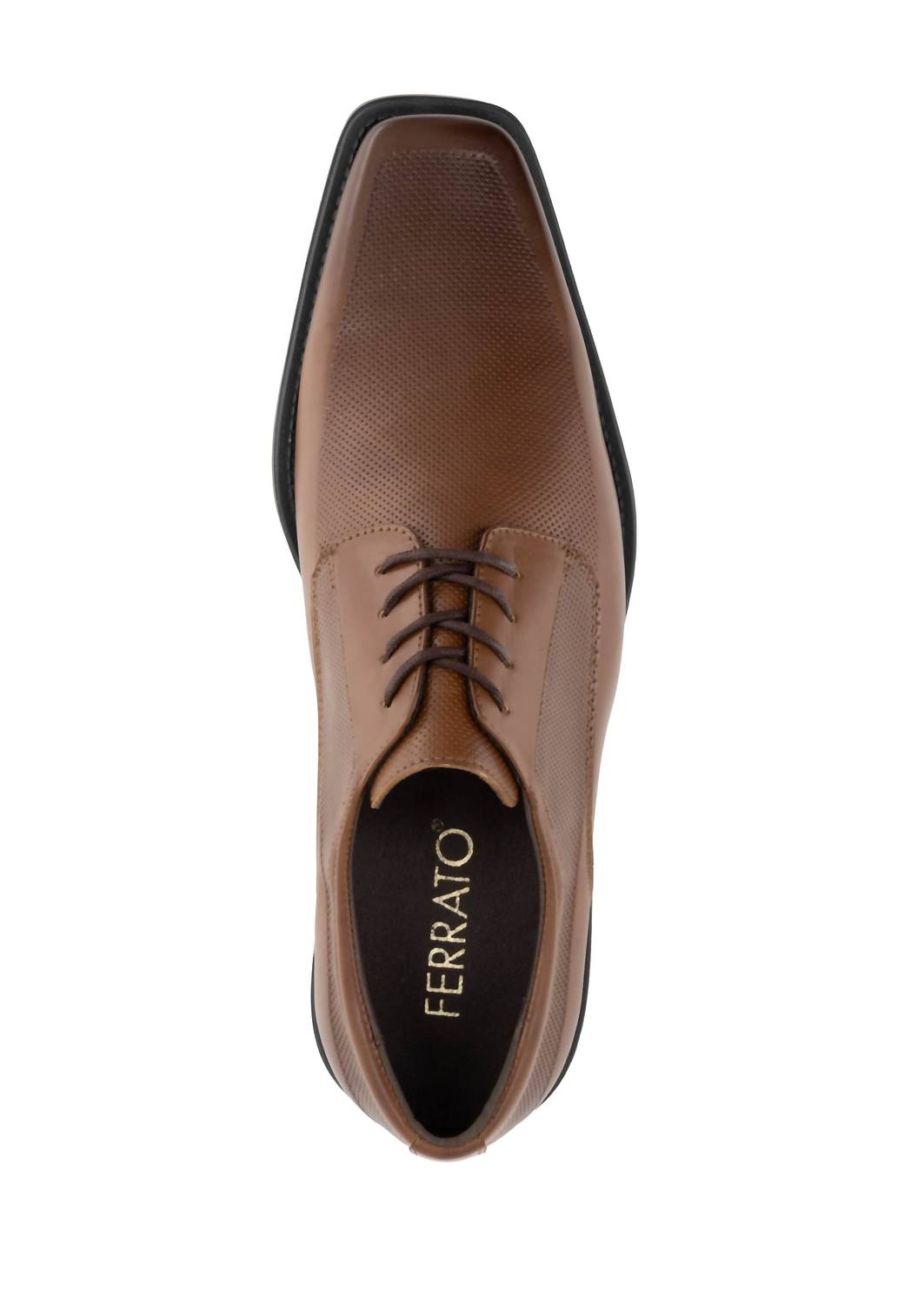 Ferrato Men's Flats Leather Shoes in brown - men's shoe - view 4
