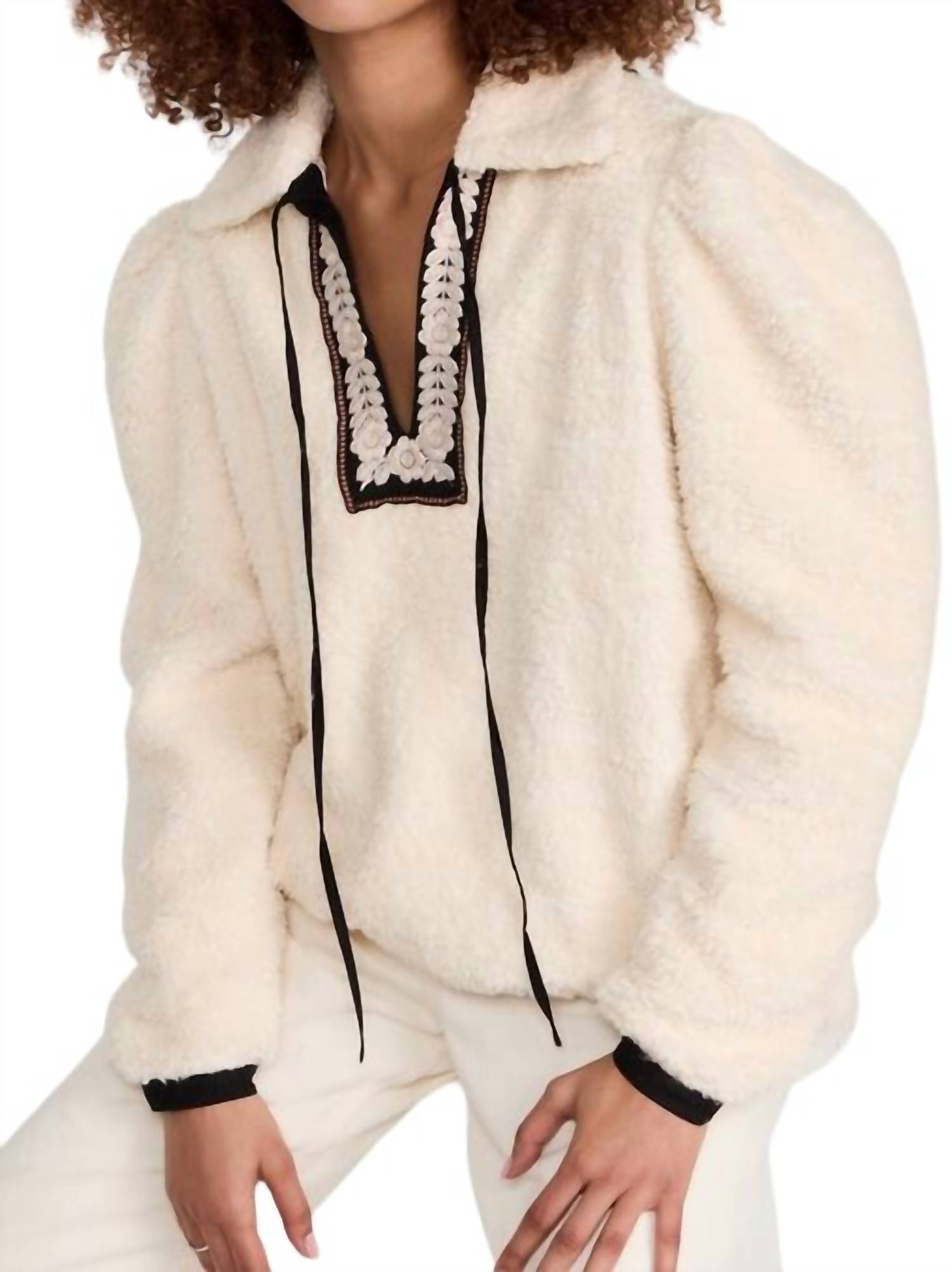 Alix Of Bohemia - Loretta Teddy Fleece Tunic