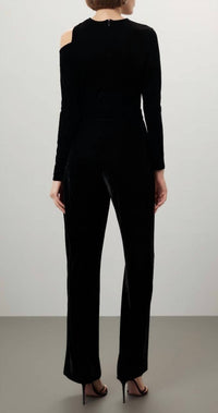 Reiss - Adele Velvet Jumpsuit