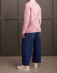 Tribal - Intarsia Turtleneck Sweater
