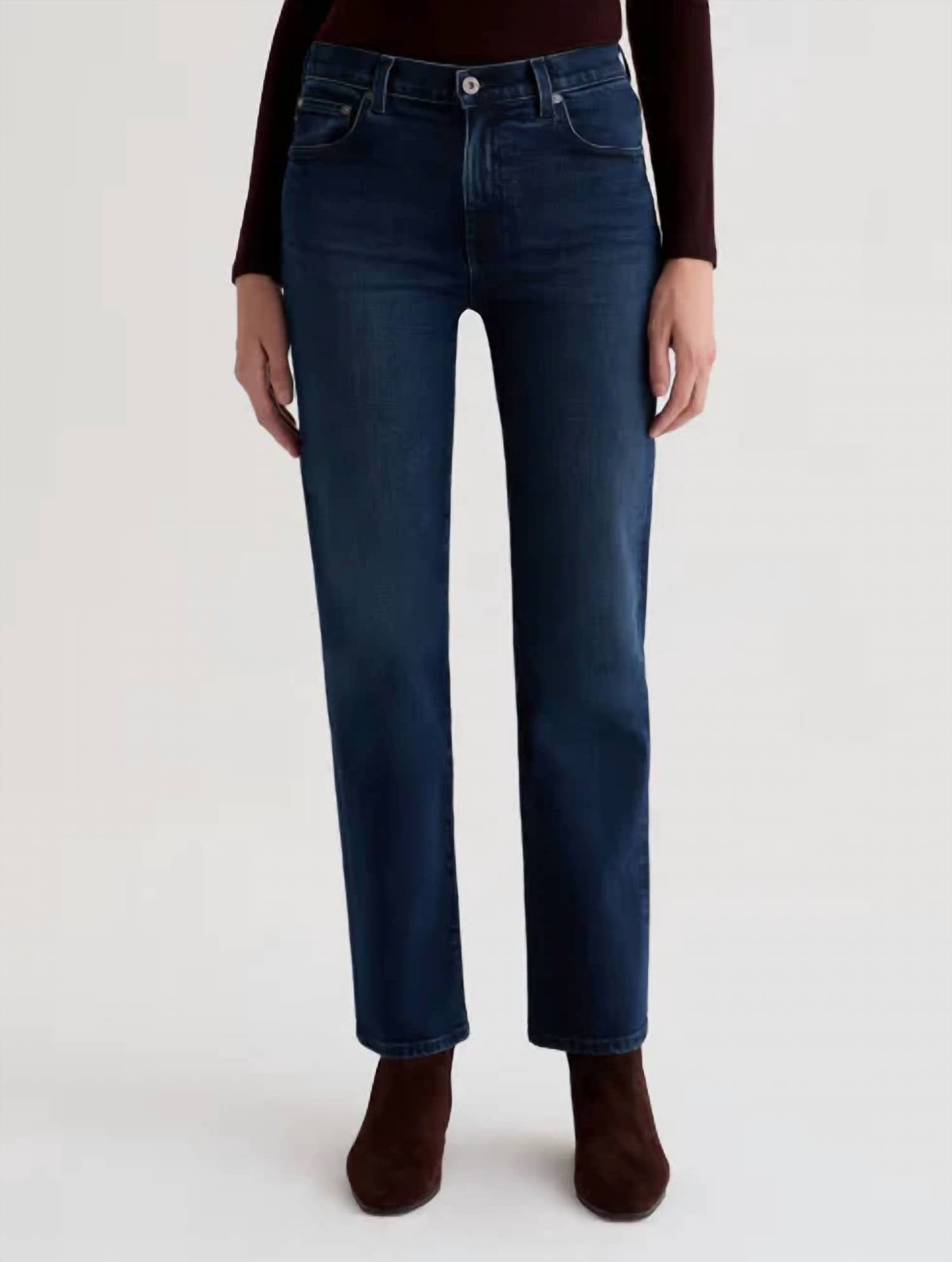 Ag Jeans - Brinley Mid-rise Straight Jean