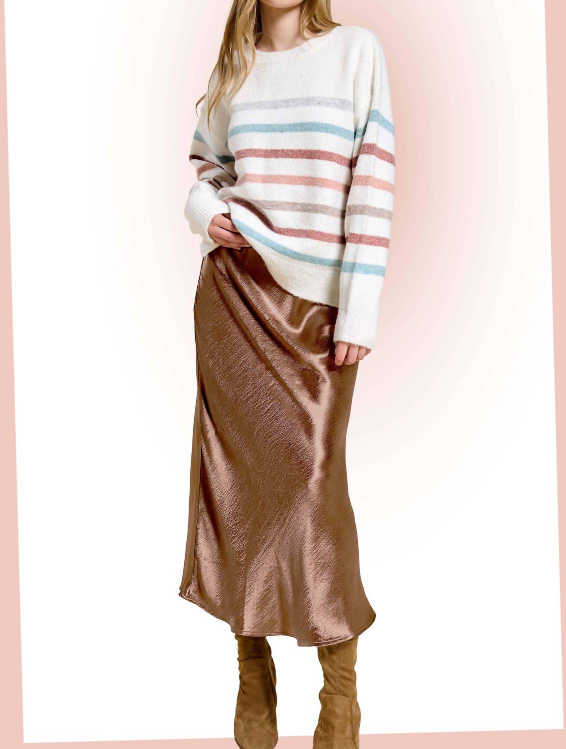 La Miel - Charlie Slip Skirt
