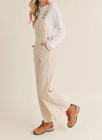 Sadie & Sage - Frankie Denim Wide Leg Overalls