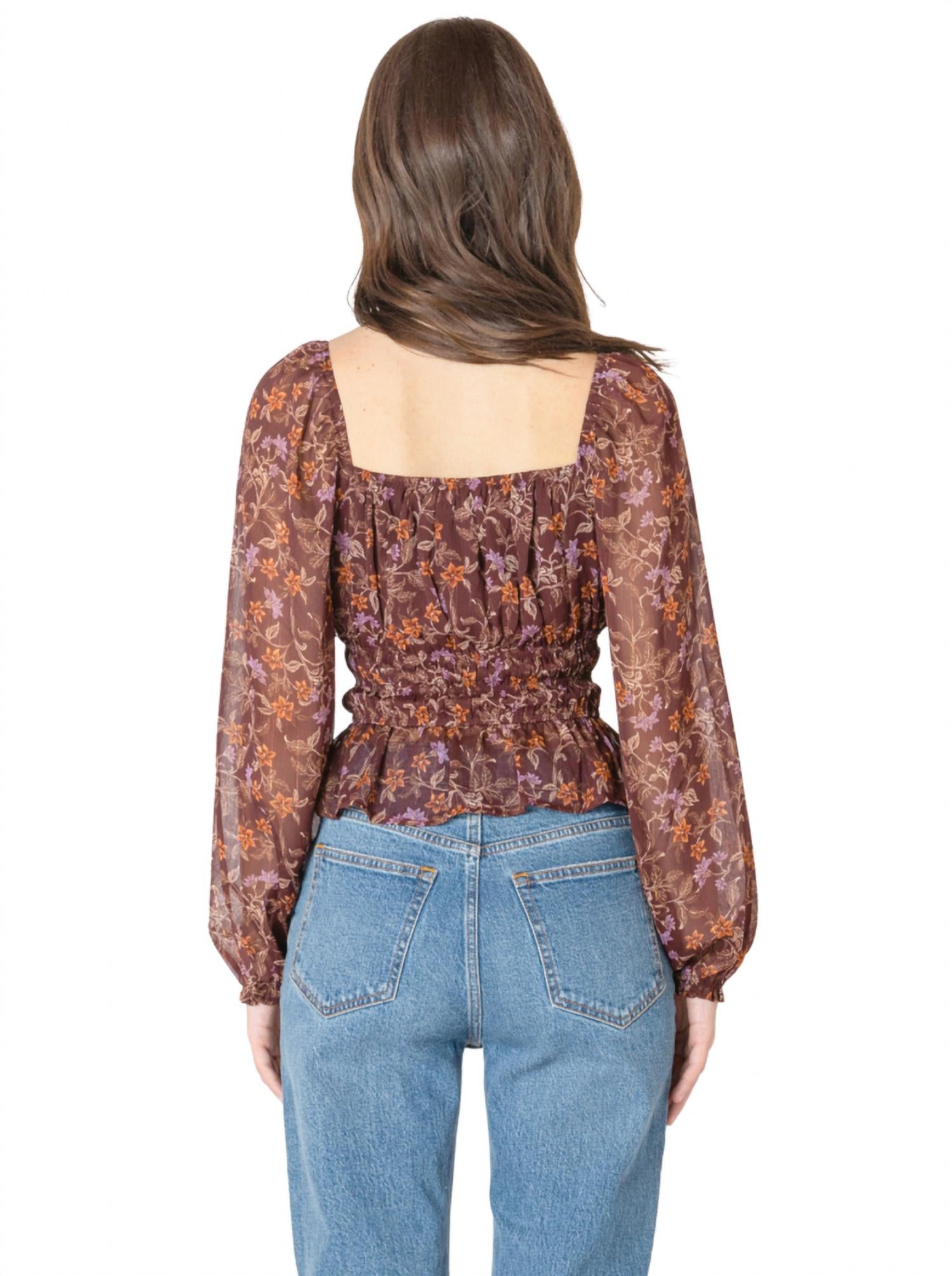 Dex - Square Neck Blouse
