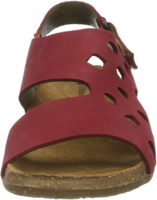 El Naturalista - Women's Pleasant Ocean Wakataua Comfortable Leather Sandal