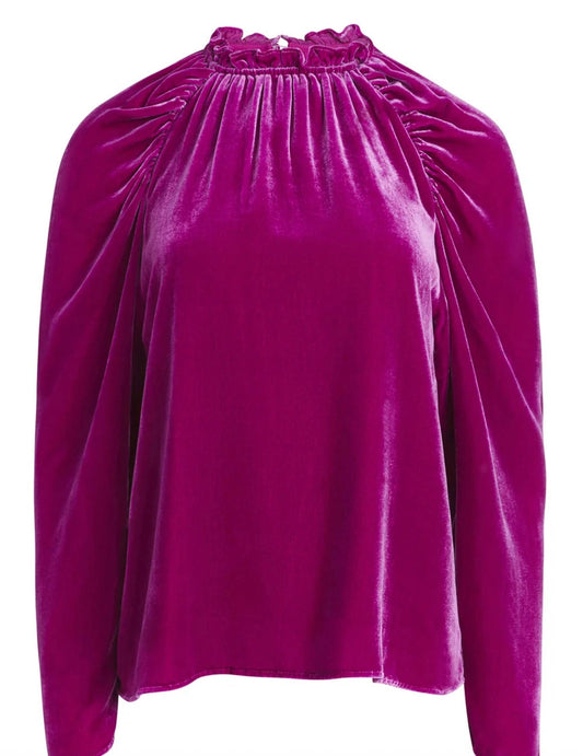 Marie Oliver - Layla Velvet Blouse