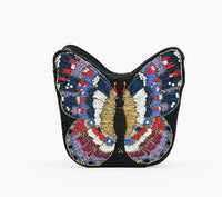 America & Beyond - Women's Embellished Butterfly-shaped Purse