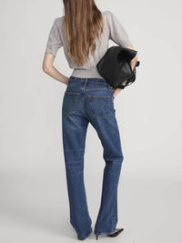 Frame - Vertical High-rise Straight Leg Jean