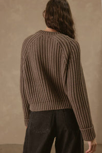 27 Miles Malibu - Violetta Chunky Ribbed Cotton Sweater