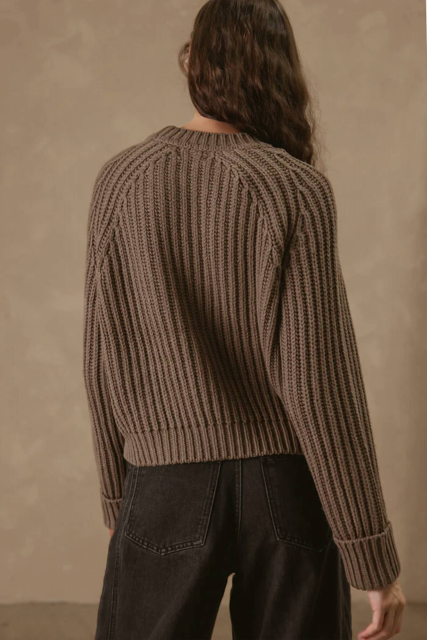 27 Miles Malibu - Violetta Chunky Ribbed Cotton Sweater