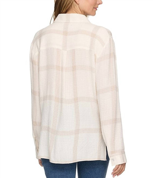 Flags & Anthem - Millbury Plaid Boyfriend Shirt