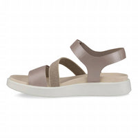ECCO Women's Flowt Sandal in grey rose metallic - women's sandal - alternate view