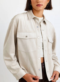 Bella Dahl - Seamed Pocket Shacket