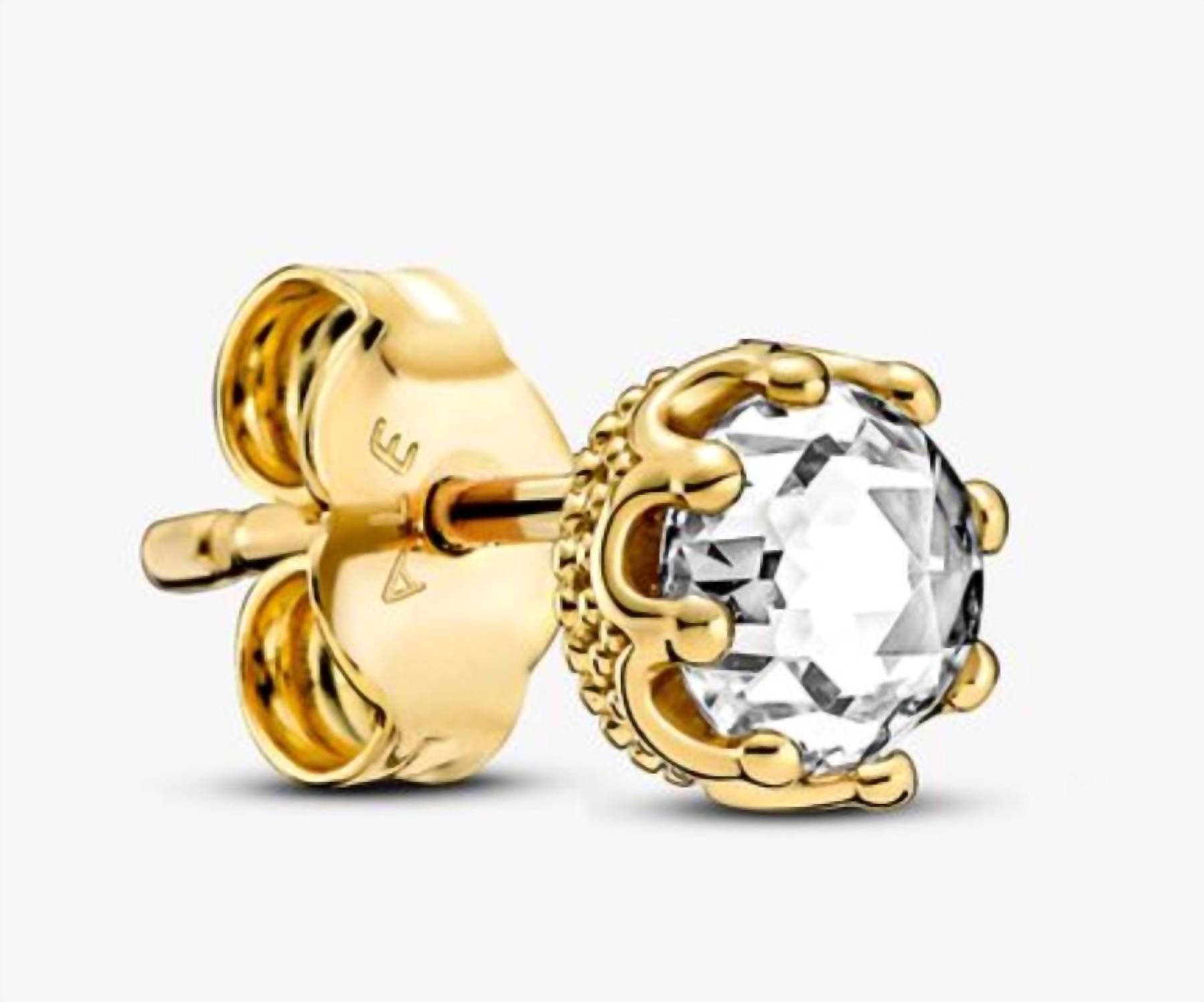 Pandora - Women's Crown Pandora Shine Stud Earrings