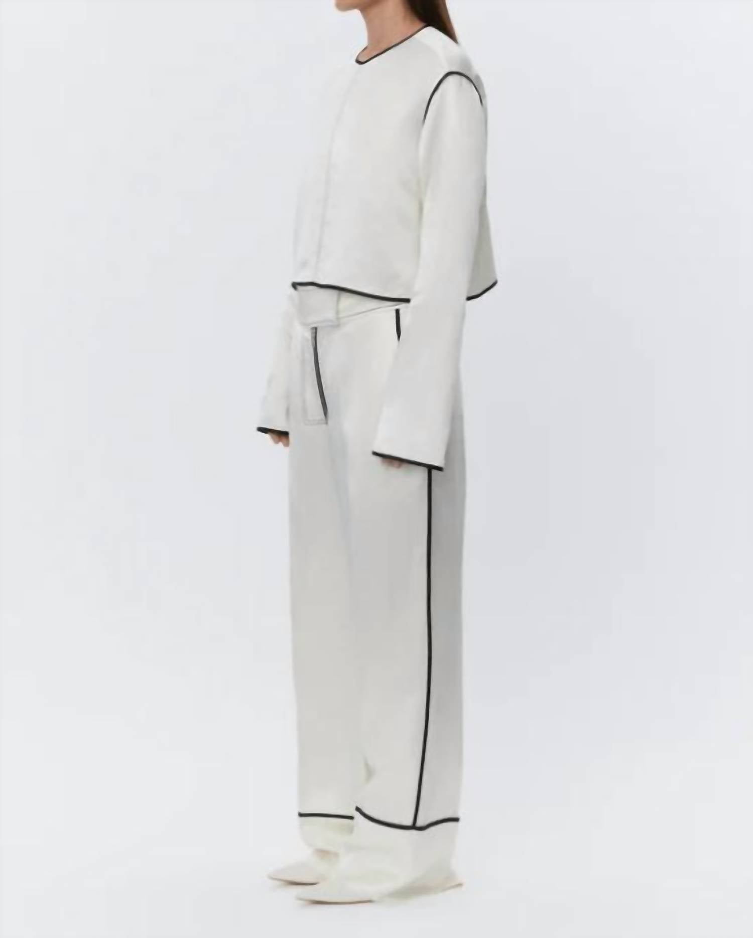 Day Birger - Gianna High Shine Piped Pant