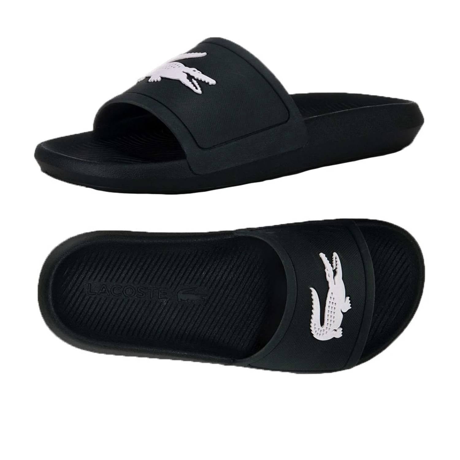 Lacoste - Women's Croco Slide Sandals