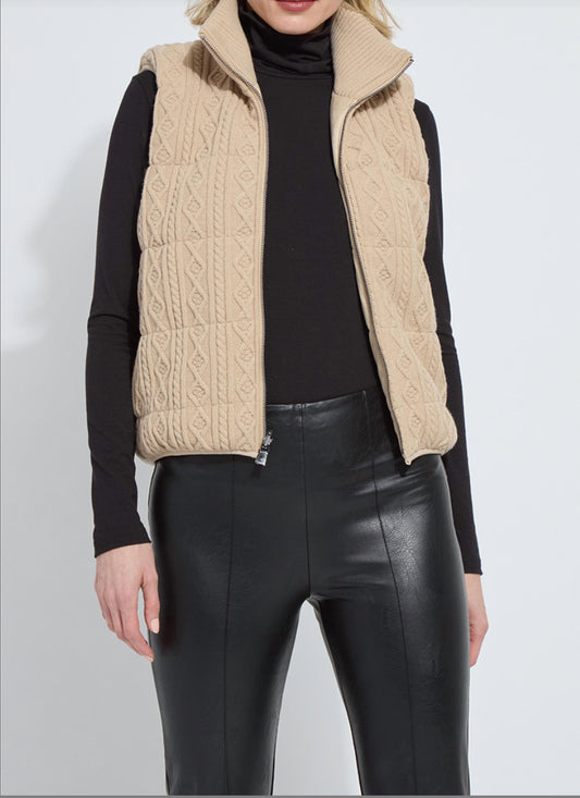 Lysse - Petra Reversible Puffer Sweater Vest