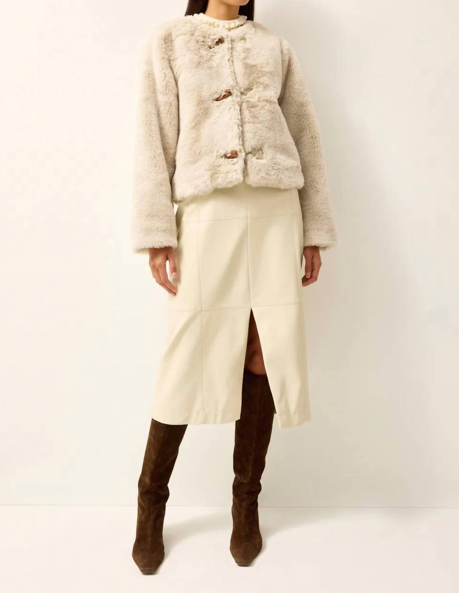 Marie Oliver Colette Jacket in smoke - women's jacket - view 5