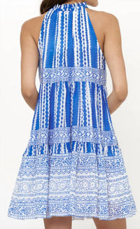 Oliphant - Sleeveless Tiered Short Dress