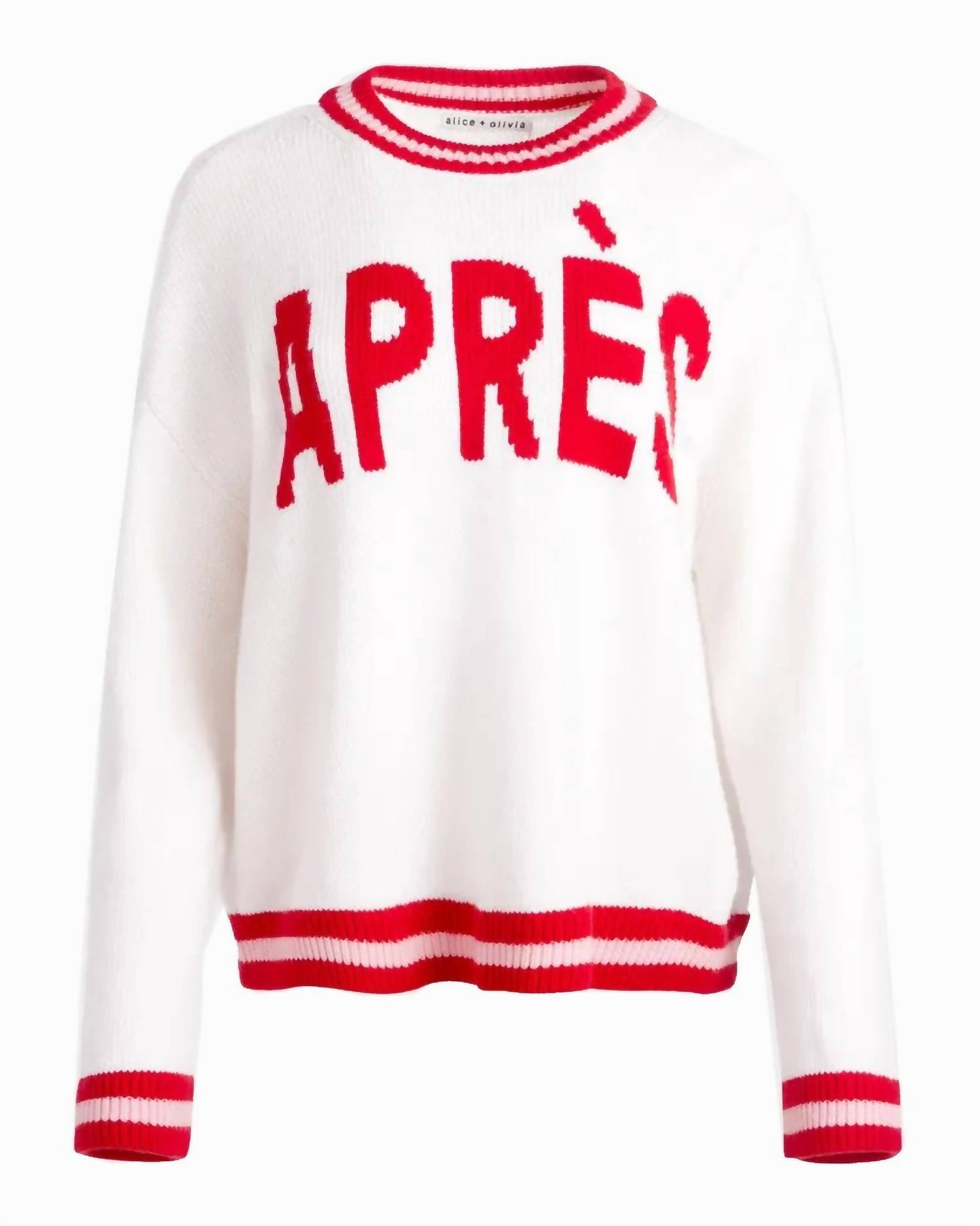 Alice + Olivia - Ogden Apres Pullover Sweater