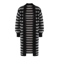 Luisa Cerano - Striped Long Wool Alpaca Sweater