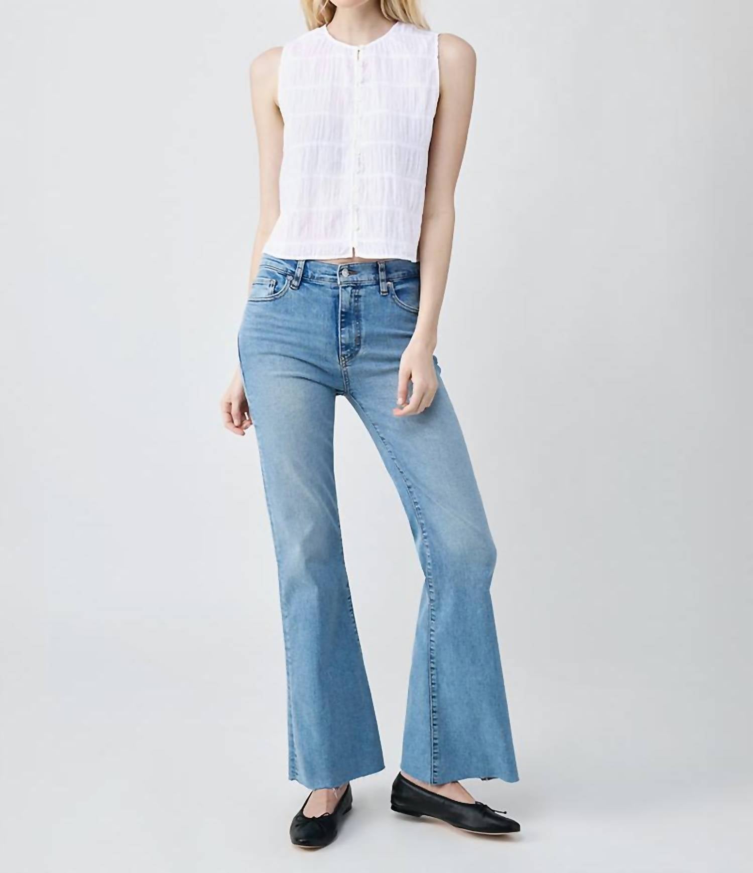 Frame - The Smocked Tank Top