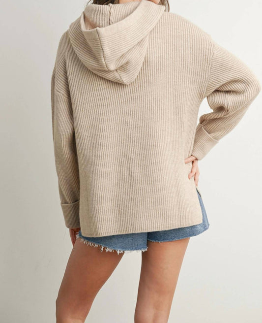 Buttermelon - New York Embroidered Hooded Sweater