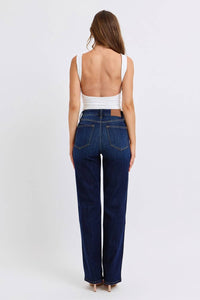 Judy Blue - High Waist Straight Leg Jeans