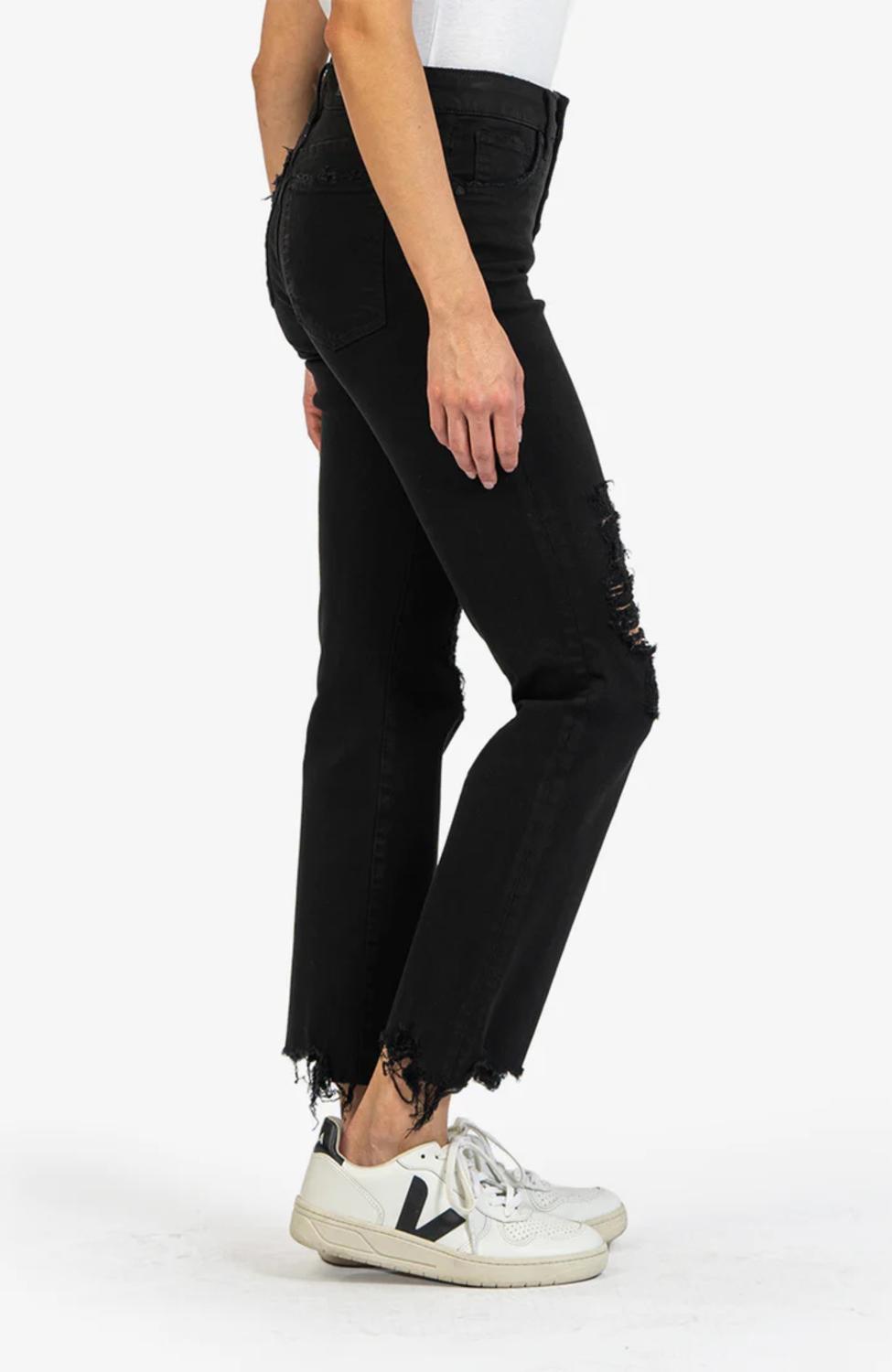 Reese High Rise Fab Raw Hem