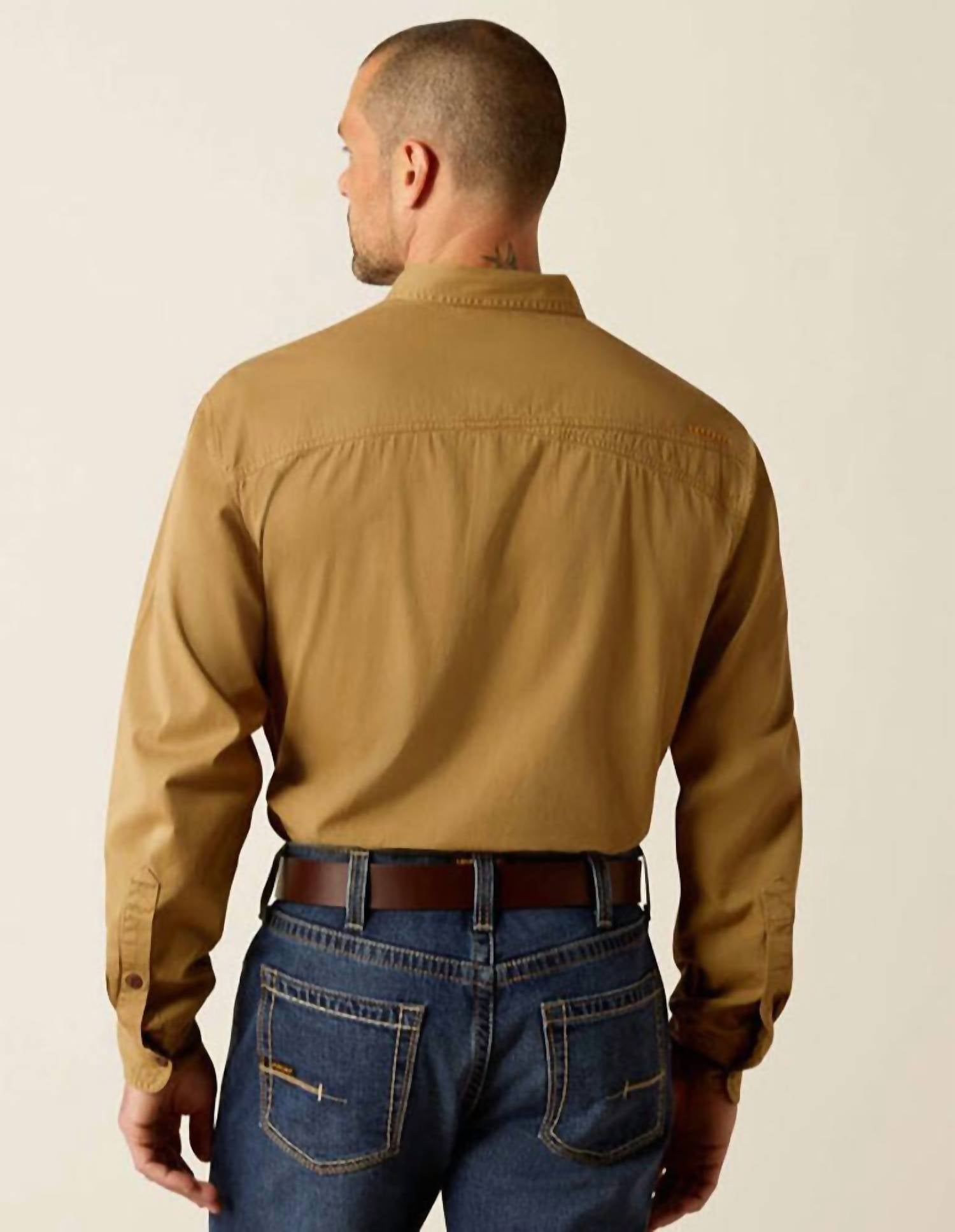 Ariat - Men's Washed Twill Work Button Down Shirt