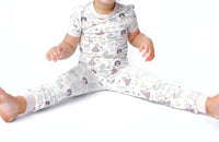Emerson And Friends - Once Upon A Time Bamboo Short Sleeve Pajama Pant Set
