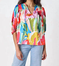 Crosby By Mollie Burch - Figgy V-neckline Top