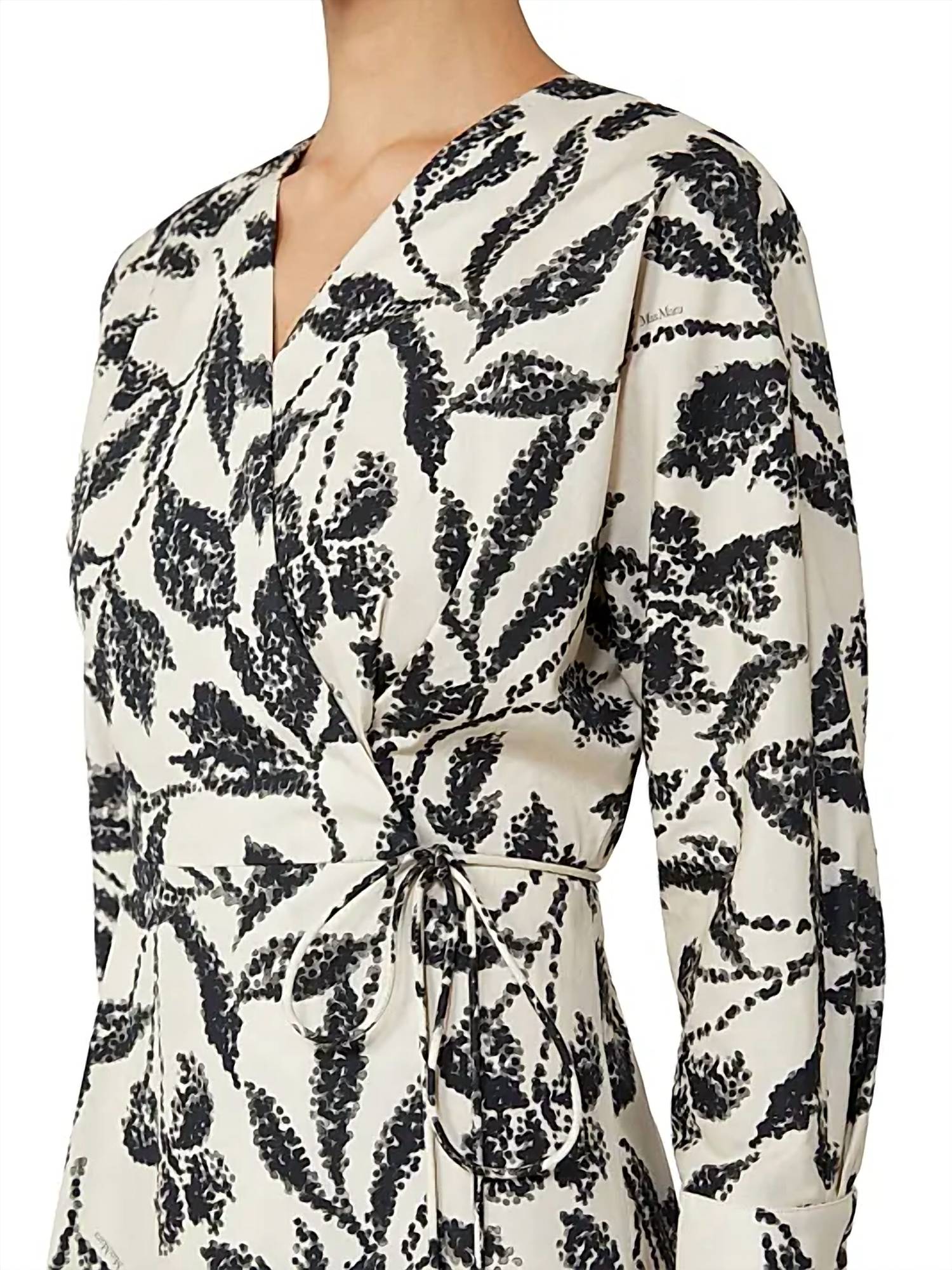 Maxmara - Printed Poplin Dress