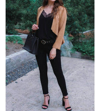 Wanna B - Slayed In Suede Jacket