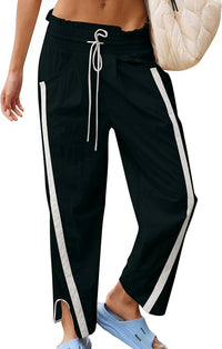 Bucketlist - Windbreaker Pants With Contrast Stripe