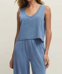 Z Supply - Sloane V-neck Denim Tank