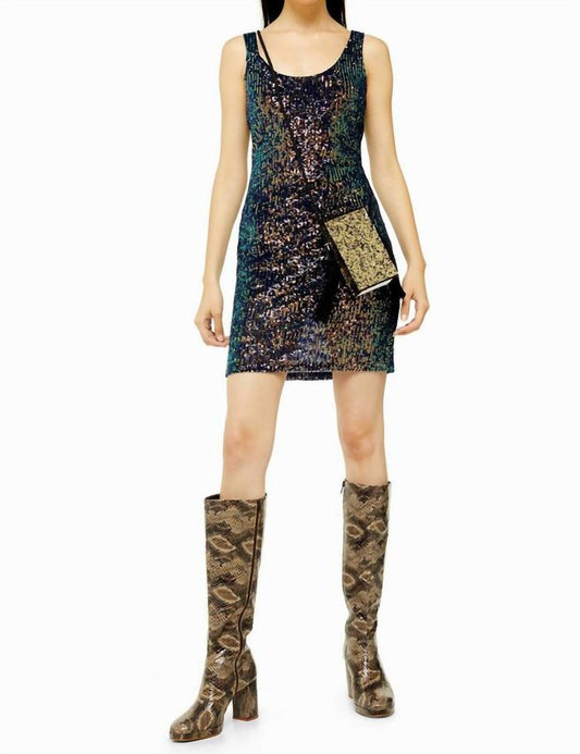 Topshop - Mermaid Sequin Mini Bodycon Dress