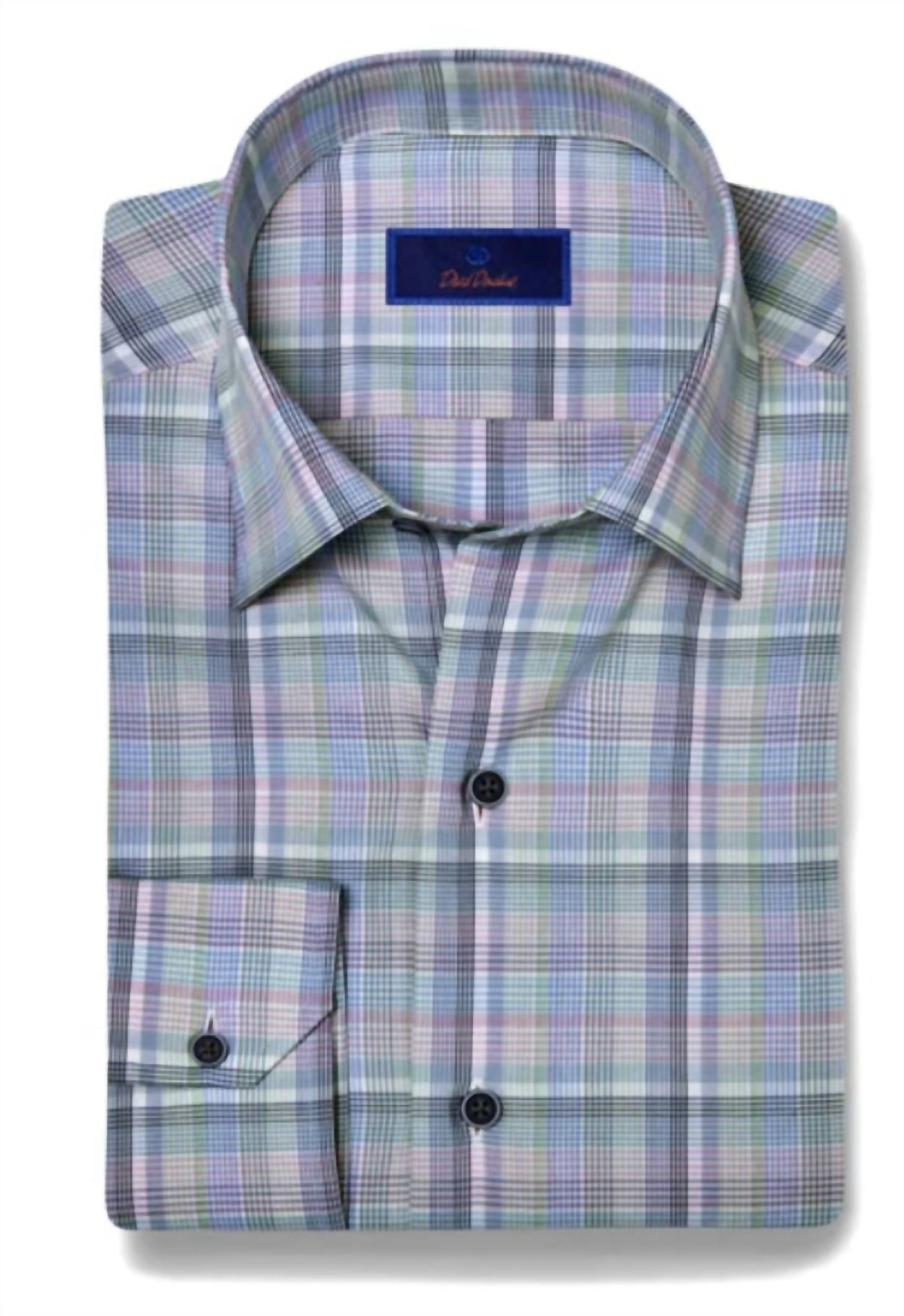 David Donahue - Men's Twill Check Shirt