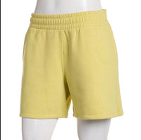 Calvin Klein - Women's Smocked Waistband Midi Shorts