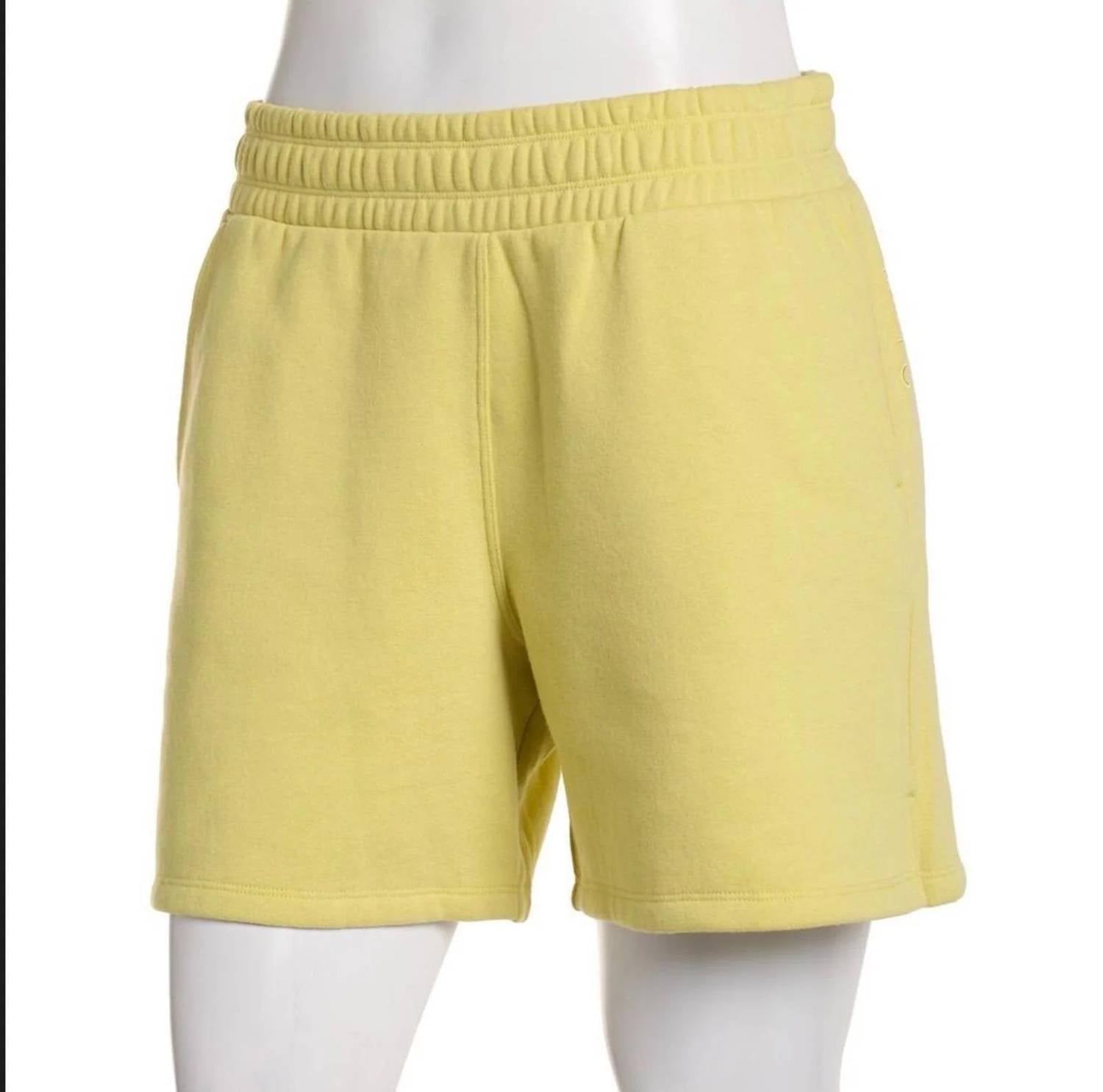 Calvin Klein - Women's Smocked Waistband Midi Shorts