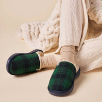 Brunch - Women's Essential Plaid Shearling Slippers
