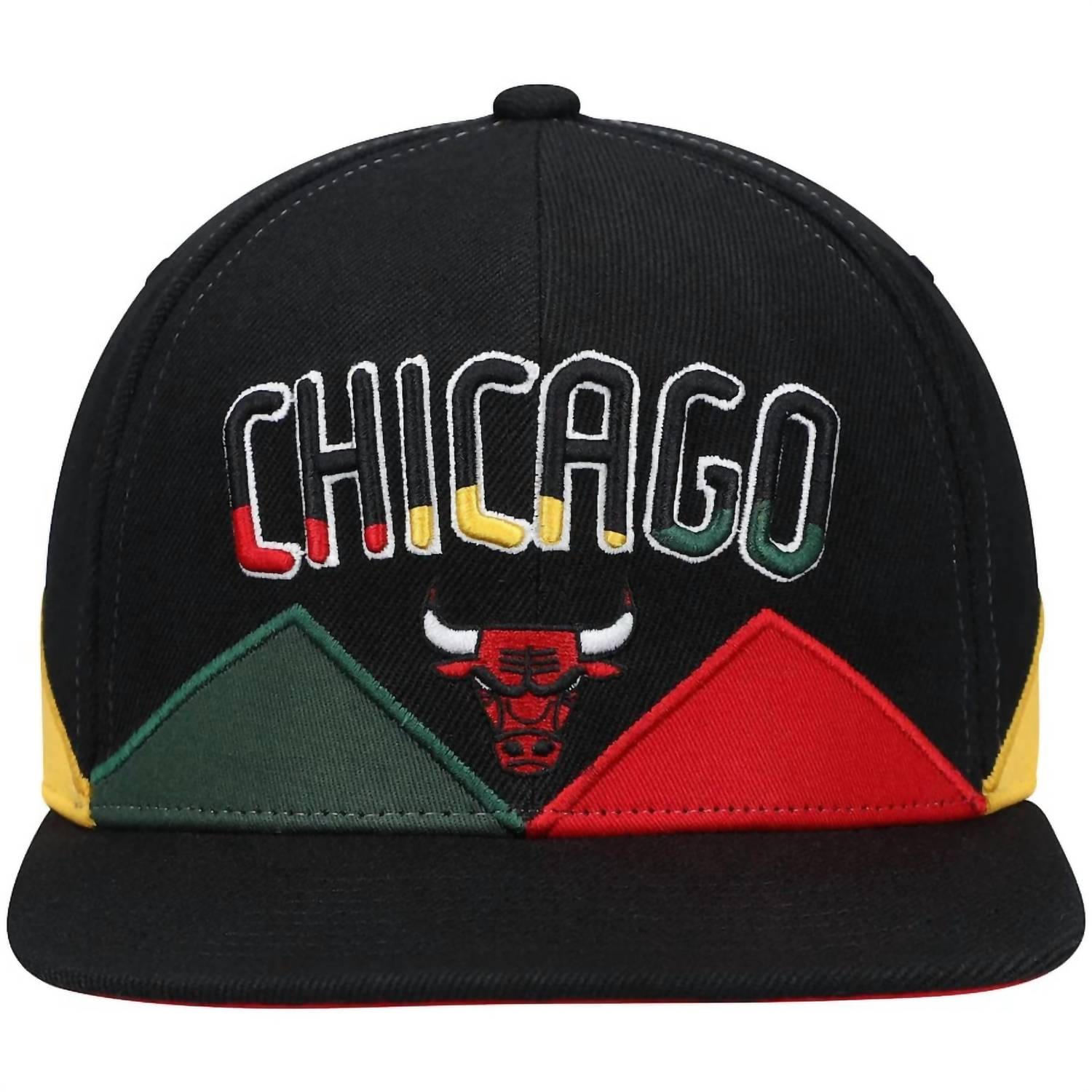 Mitchell & Ness - MEN'S NBA BHM CROWN SNAPBACK BULLS CAP