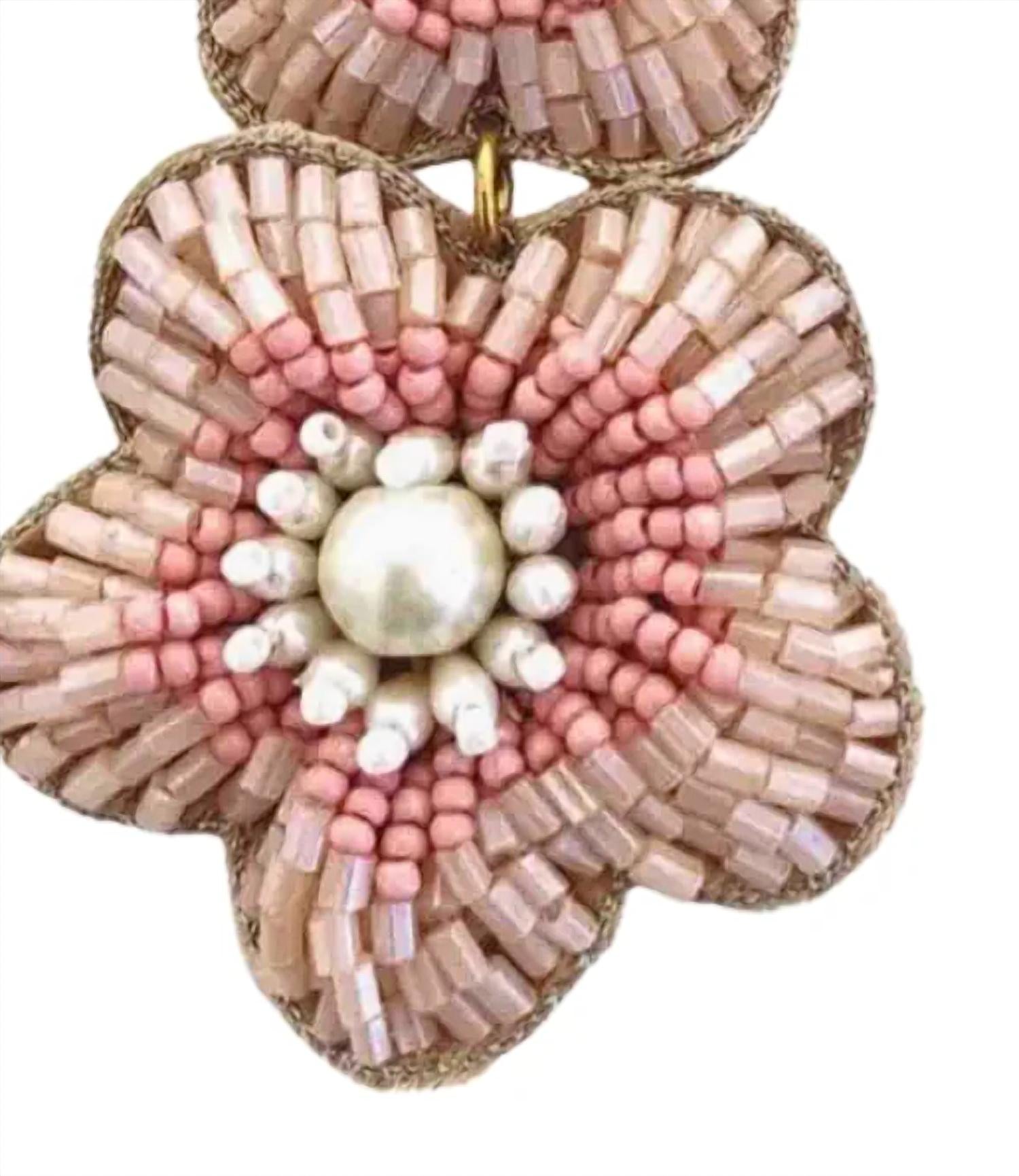 Beth Ladd Collections - Women's Bali Flower Earrings