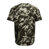 UNDER ARMOUR Men's Tech Abc Camo T-shirt in green - men's t-shirt - detail view