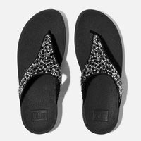 Fitflop - Women's Lulu Crystal-mix Toe-post Sandals