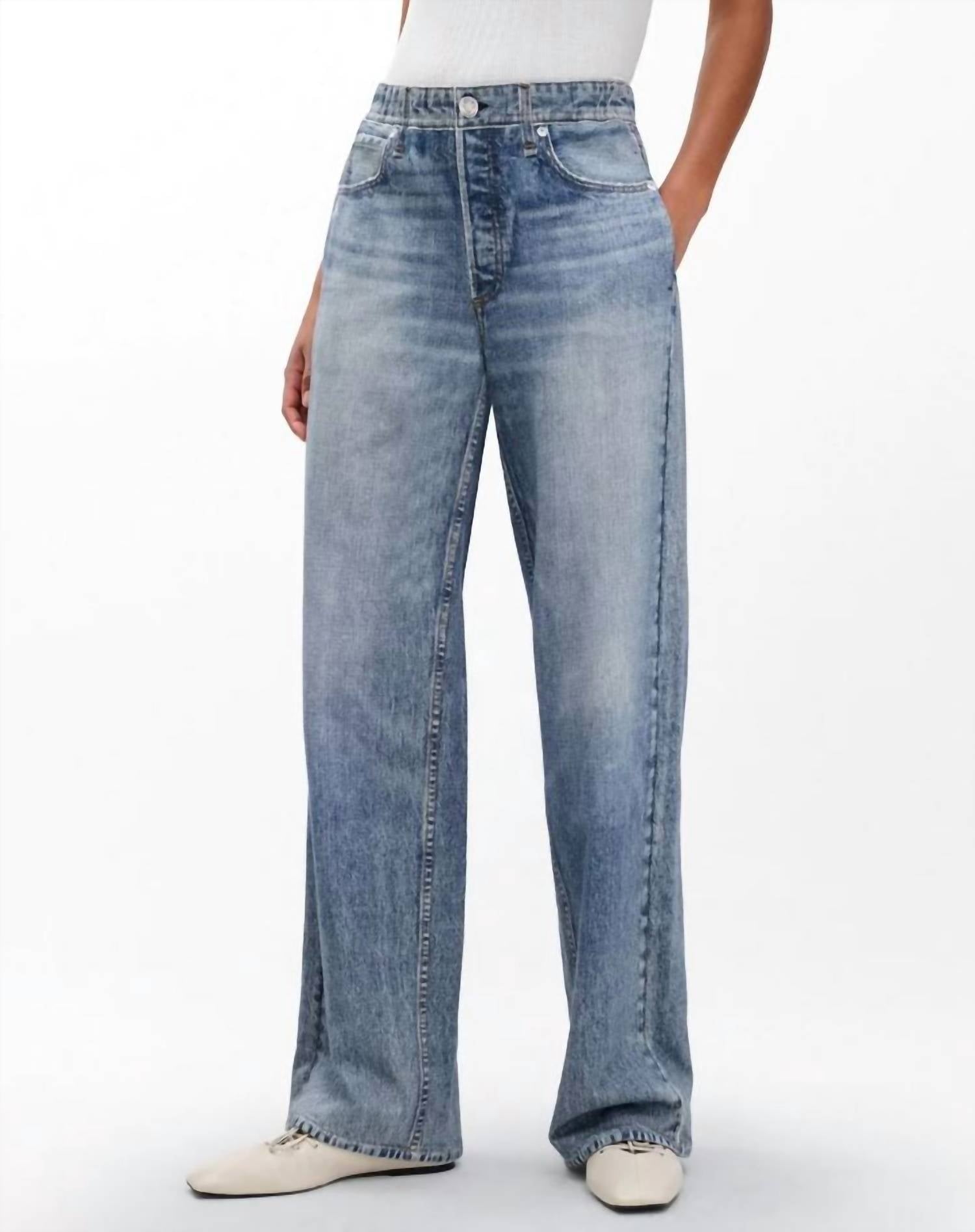 Rag & Bone - Miramar Terry Wide Leg Pants