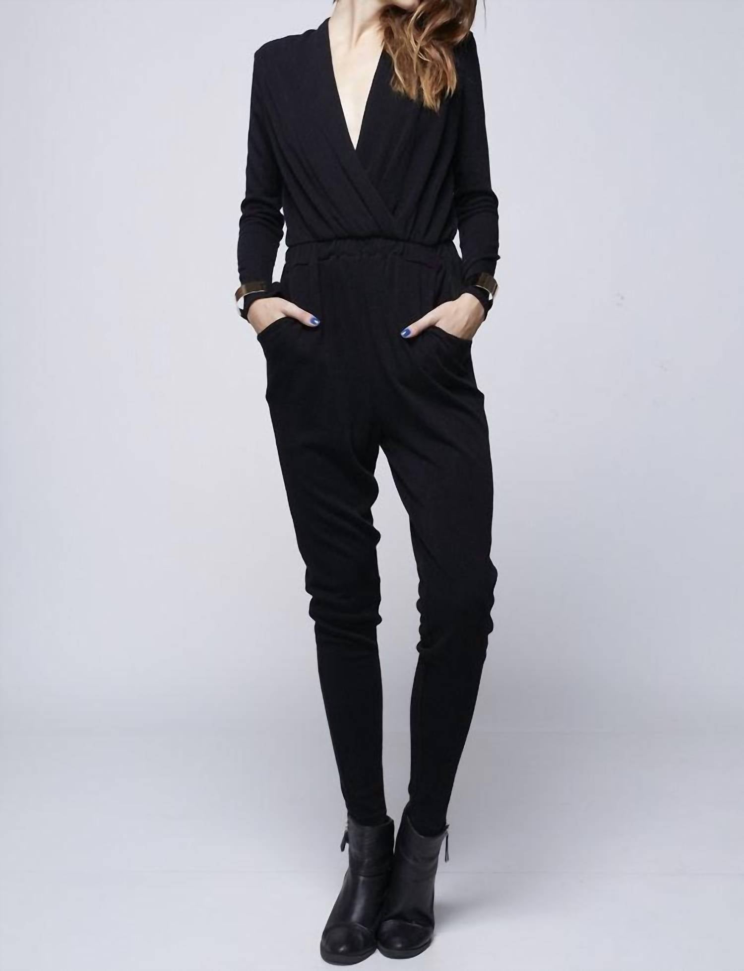 Charme - Wrap Front Jumpsuit